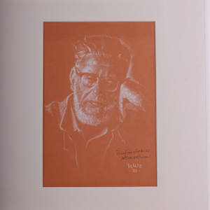 Title Unknown Self Portrait by Bernard S. Lippman