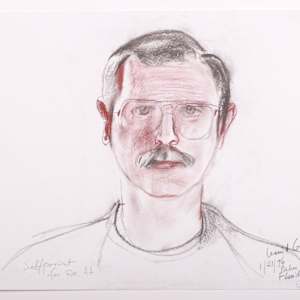 Title Unknown Self Portrait by Leonid Gervits