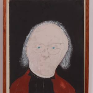 Title Unknown Self Portrait by Elmer Gilbertson