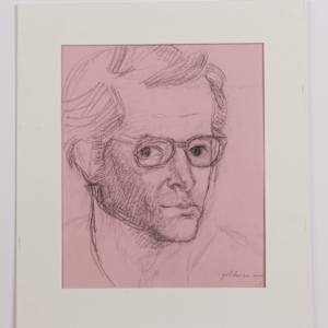 Title Unknown Self Portrait by Albert Goldman