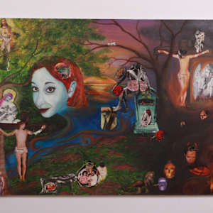 Title Unknown Self Portrait by Mandy Kalajian