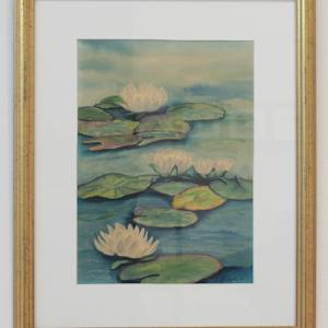 Untitled Painting (Water Lilies) by Joseph Stella