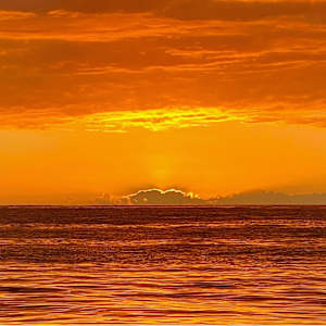 Ocean Sunset by Joanna Lipari