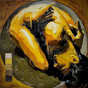 India Yellow Adriana by Deborah Masterson