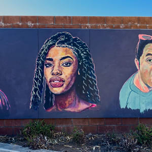 ArtShare LA /LARABA pt2 by Shplinton  Image: 7ft x 20ft 