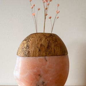 Pink Sunrise Vase by Owen David