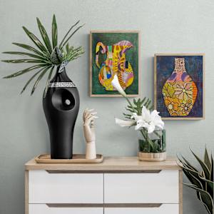 Flower Power Vase by Julie Fei-Fan Balzer 