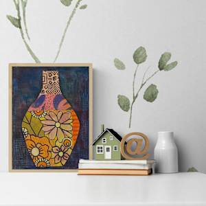 Flower Power Vase by Julie Fei-Fan Balzer 