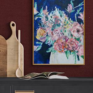 Peonies: Day 25 by Julie Fei-Fan Balzer 