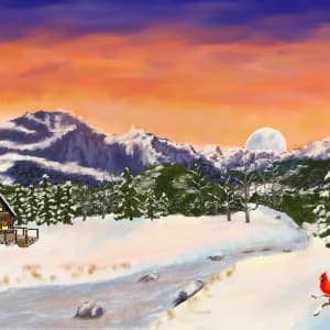 Christmas in the Mountains by Susan Reich