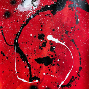 Transformative power (red(black and white) by Ulrike Haupt 