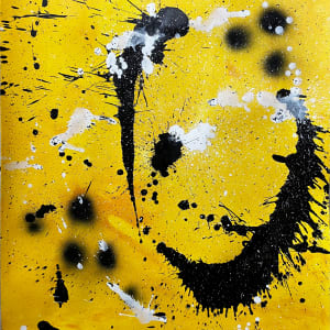 Transformative power (yellow/black and white) by Ulrike Haupt