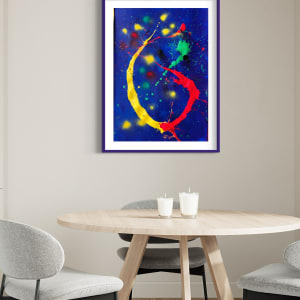 Vitality (blue/colors) by Ulrike Haupt 
