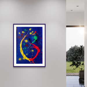 Vitality (blue/colors) by Ulrike Haupt 