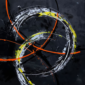 Breaking the circle_black by Ulrike Haupt, Image 1.
