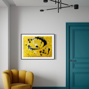 Transformative power (yellow/black and white) by Ulrike Haupt 