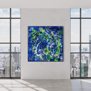 Transmission - A new galaxy is born by Ulrike Haupt 