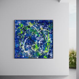 Transmission - A new galaxy is born by Ulrike Haupt 