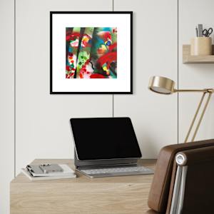 Flow moment - Perroquet by Ulrike Haupt 