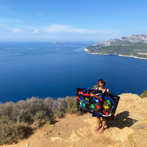 Return to the source by Ulrike Haupt  Image: Explosion of colors in front of the bay of Cassis, France