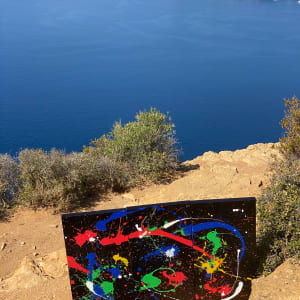 Return to the source by Ulrike Haupt  Image: Explosion of colors in front of the bay of Cassis, France