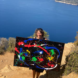 Return to the source by Ulrike Haupt  Image: Explosion of colors in front of the bay of Cassis, France