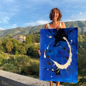 Transformative power (blue/black and white) by Ulrike Haupt, Image 9.