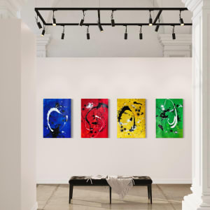 Transformative power (blue/black and white) by Ulrike Haupt, Image 3.