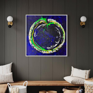 Life is a circle (blue) by Ulrike Haupt 