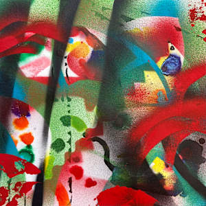 Flow moment - Perroquet by Ulrike Haupt 