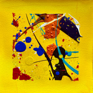 Playfulness Yellow S 4 by Ulrike Haupt