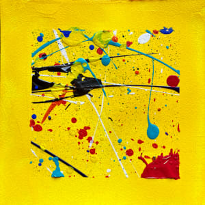 Playfulness Yellow S 2 by Ulrike Haupt