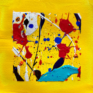 Playfulness Yellow S 3 by Ulrike Haupt