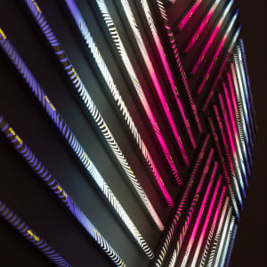 eXistenZ is Paused by James Clar  Image: Detail of light piece