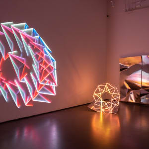 Parol #4 by James Clar  Image: Installation view from "By Force of Nature", solo show, Silverlens Galleries, New York, March 2023