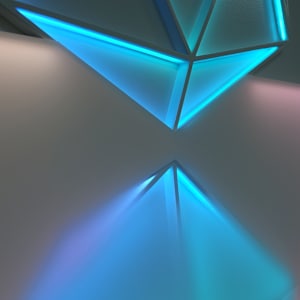 Ball Hitting Mirror by James Clar 