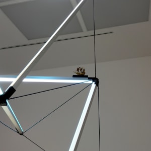 Sun Prism (Hanging Tensegrity) by James Clar 