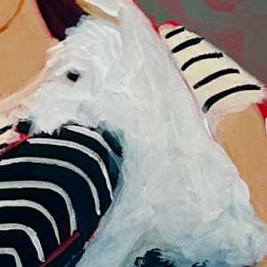 Comfortable in Stripes by Chrissie Richards, Image 5.
