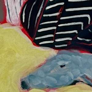 Comfortable in Stripes by Chrissie Richards, Image 4.