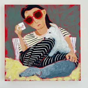Comfortable in Stripes by Chrissie Richards, Image 3.