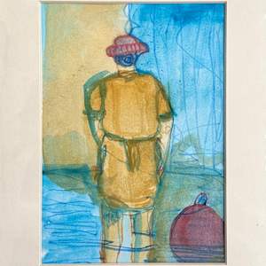 Study for larger painting by Chrissie Richards, Image 2.