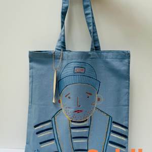 Hand painted Tote bag by Chrissie Richards, Image 16.