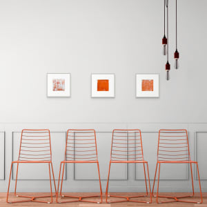 Monochrome Orange #1 - #3 by Margret Trimborn 