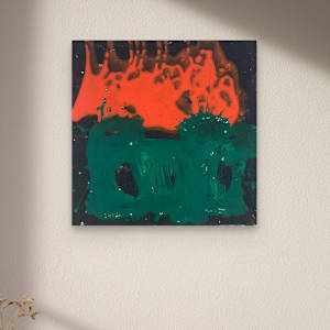 Mystical color plays last night #2 by Margret Trimborn 