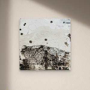 First traces in the melting snow yesterday # 2 by Margret Trimborn 