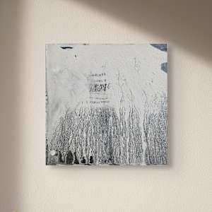 Gentle snowfall in the evening envelopes the world in silence by Margret Trimborn 