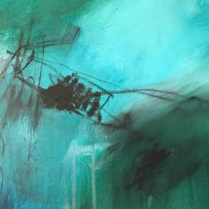 Mystic Landscape I by Margret Trimborn  Image: Details