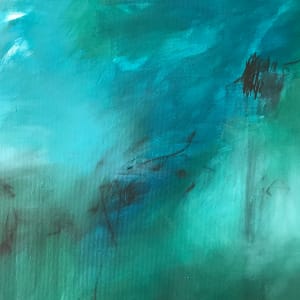 Mystic Landscape I by Margret Trimborn  Image: Details