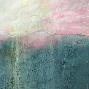 Mystic Landscape III - SOLD by Margret Trimborn  Image: Details