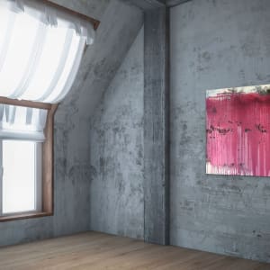 Pink Abstraction by Margret Trimborn 
